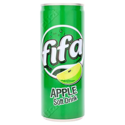 Nana نعناع Fifa Soft Drink Green Apple 250 Ml