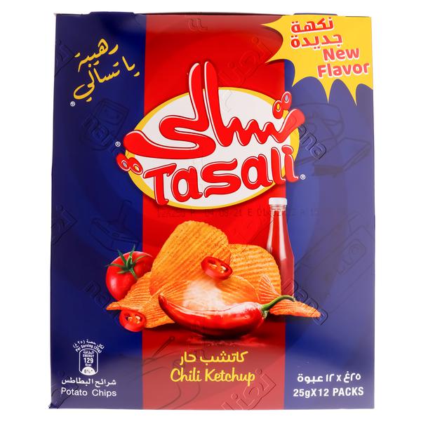 بطاطس تسالي كاتشب