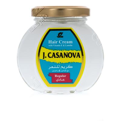 Nana نعناع J Casanova Hair Cream With Vitamin E And Lanolin Regular 150 G